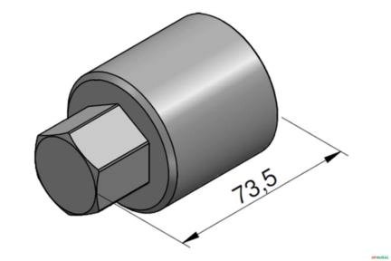 Tampa do Copinho da Elevação (Detente Mecanico) - Ermeto VDSP24 / Parker VDP14 Imagem Tampa do Copinho da Elevação (Detente Mecanico) - Ermeto VDSP24 / Parker VDP14