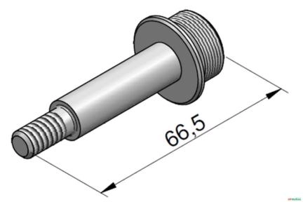 Parafuso de Centragem do Detente Magnetico (Inclinação) - Ermeto VDSP24 Imagem Parafuso de Centragem do Detente Magnetico (Inclinação) - Ermeto VDSP24