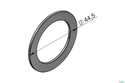 Arruela de Encosto do Detente Magnetico (Elevação) - Ermeto VDSP24 Imagem Arruela de Encosto do Detente Magnetico (Elevação) - Ermeto VDSP24