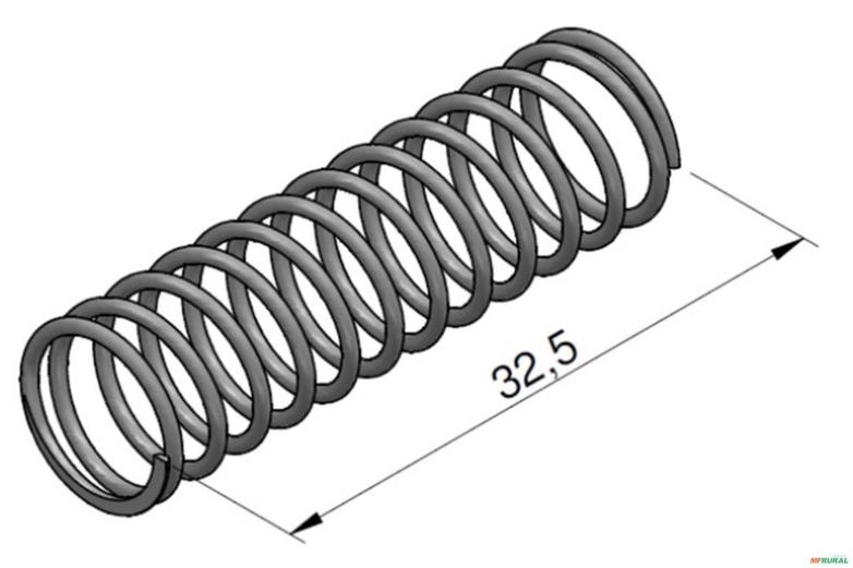 Mola da Valvula de Retenção do Bloco (55C) - Ermeto VDSP24 Imagem Mola da Valvula de Retenção do Bloco (55C) - Ermeto VDSP24