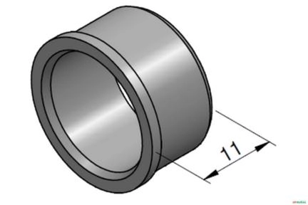 Anilha da Valvula de Retenção Secundaria - Ermeto VDSP24 Imagem Anilha da Valvula de Retenção Secundaria - Ermeto VDSP24
