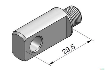 Puxador (Fixo) - Bosch SB2 Imagem Puxador (Fixo) - Bosch SB2