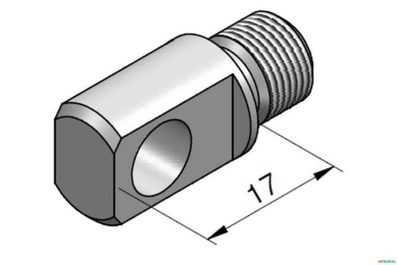 Puxador (Fixo) - Case Estabilizador 580H Imagem Puxador (Fixo) - Case Estabilizador 580H