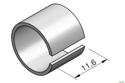 Espaçador da Mola - Case Estabilizador 580H Imagem Espaçador da Mola - Case Estabilizador 580H