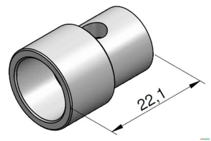 Agulha da Valvula de Retenção Pilotada - Case Estabilizador 580H Imagem Agulha da Valvula de Retenção Pilotada - Case Estabilizador 580H