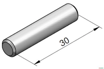 Pino da Valvula Secundaria (Antiga) - Lança E Giro - Traseiro 580H Imagem Pino da Valvula Secundaria (Antiga) - Lança E Giro - Traseiro 580H