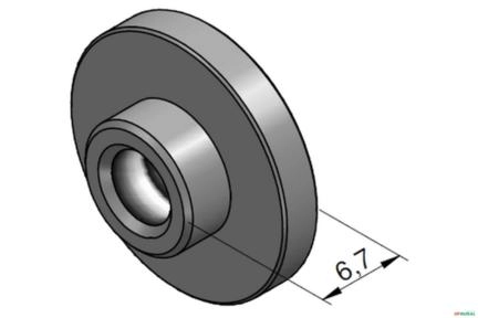 Tampa da Valvula Secundaria (Antiga) - Traseiro 580H Imagem Tampa da Valvula Secundaria (Antiga) - Traseiro 580H