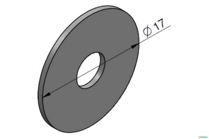 Arruela Plana - TRW HGA Imagem Arruela Plana - TRW HGA