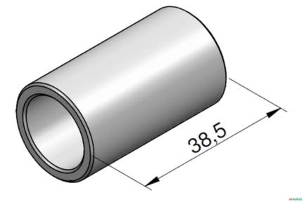 Distanciador da Mola - Fiat DA100 (AD7B - 24mm) Imagem Distanciador da Mola - Fiat DA100 (AD7B - 24mm)
