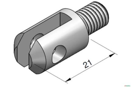 Puxador Femea - Rexroth SM10 Imagem Puxador Femea - Rexroth SM10