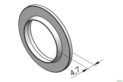 Raspador da Haste - Rexroth M1-16 (FR12) Imagem Raspador da Haste - Rexroth M1-16 (FR12)