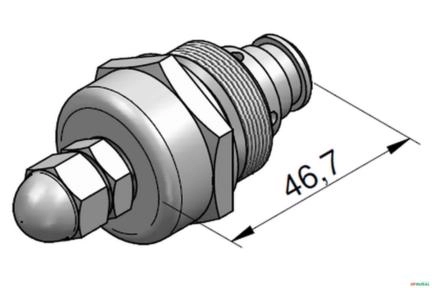 Cartucho Valvula de Alivio Primaria - Husco 163441 / 4456-27 Imagem Cartucho Valvula de Alivio Primaria - Husco 163441 / 4456-27