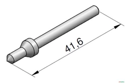 Agulha Piloto da Valv. Prim. / Sec. - Husco 4456-27 / 4502-5 / 6000 / 163441 Imagem Agulha Piloto da Valv. Prim. / Sec. - Husco 4456-27 / 4502-5 / 6000 / 163441