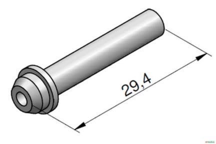 Pino da Valvula Prim. / Sec. - Husco 4456-27 / 4502-5 / 6000 / 163441 Imagem Pino da Valvula Prim. / Sec. - Husco 4456-27 / 4502-5 / 6000 / 163441