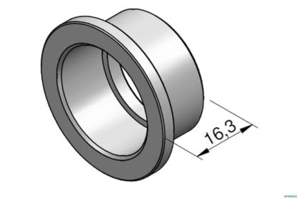 Assento da Mola da Inclinação (Menor) - Husco 4502-5 Imagem Assento da Mola da Inclinação (Menor) - Husco 4502-5