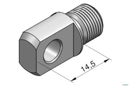 Puxador Macho (Menor - FG140) - Husco 5000 Imagem Puxador Macho (Menor - FG140) - Husco 5000