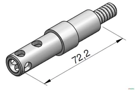 Pino do Detente Mecanico - Husco 6000 Imagem Pino do Detente Mecanico - Husco 6000
