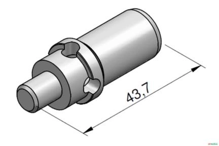 Agulha (Assento) da Valvula de Alivio Secundaria - Commercial D50 / D85 Imagem Agulha (Assento) da Valvula de Alivio Secundaria - Commercial D50 / D85