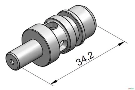 Agulha Piloto da Valvula de Alivio - Commercial KA18 / Empilhadeira Imagem Agulha Piloto da Valvula de Alivio - Commercial KA18 / Empilhadeira