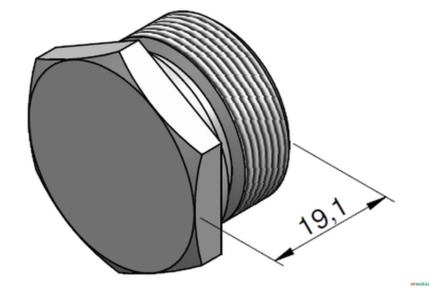 Tampa da Valvula de Retenção - Commercial A20 Imagem Tampa da Valvula de Retenção - Commercial A20