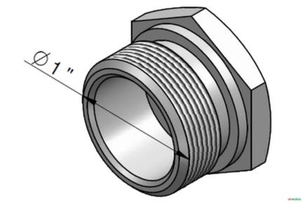 Imagem Tampa da Valvula de Retenção - Commercial A20 Imagem Tampa da Valvula de Retenção - Commercial A20