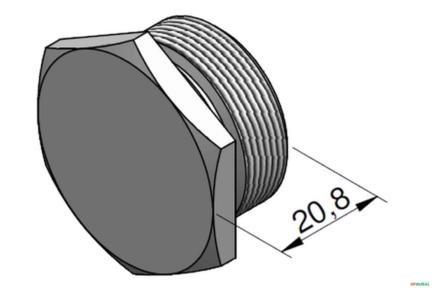 Tampa da Valvula de Retenção - Commercial A35 Imagem Tampa da Valvula de Retenção - Commercial A35