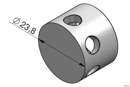 Imagem Pistão da Valvula de Retenção - Commercial A35 Imagem Pistão da Valvula de Retenção - Commercial A35
