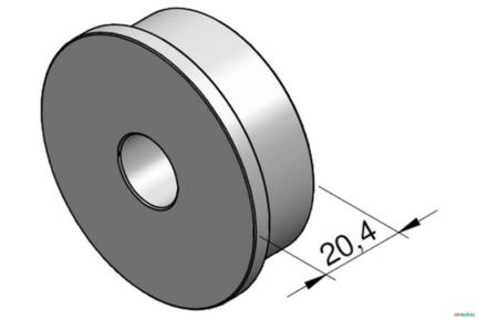 Encosto da Bobina do Detente Magnetico - Commercial D85 Imagem Encosto da Bobina do Detente Magnetico - Commercial D85