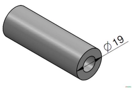 Luva Limitadora da Mola Seção Cacamba (L2.2) / Elevação (L3.3) (Joystick) - Commercial D85 (W36B) Imagem Luva Limitadora da Mola Seção Cacamba (L2.2) / Elevação (L3.3) (Joystick) - Commercial D85 (W36B)