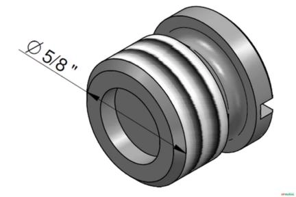 Imagem Tampa da Valvula Regeneradora (Maior) - Hydreco V36 / V46 Imagem Tampa da Valvula Regeneradora (Maior) - Hydreco V36 / V46