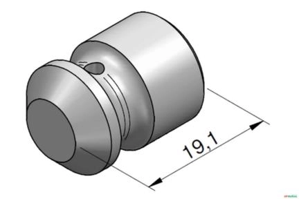 Valvula Regeneradora (Maior) - Hydreco V36 / V46 Imagem Valvula Regeneradora (Maior) - Hydreco V36 / V46