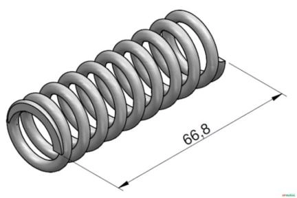 Mola do Detente Mecanico - Hydreco V37 / V38 / V46 Imagem Mola do Detente Mecanico - Hydreco V37 / V38 / V46