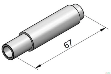 Pino Espaçador do Detente Magnetico - Hydreco V46 Imagem Pino Espaçador do Detente Magnetico - Hydreco V46