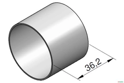 Imagem Distanciador da Bobina da Inclinação (36mm) - Hydreco V46 Imagem Distanciador da Bobina da Inclinação (36mm) - Hydreco V46
