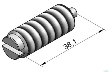 Parafuso de Regulagem da Valvula de Alivio Primaria - Hydreco V46 Imagem Parafuso de Regulagem da Valvula de Alivio Primaria - Hydreco V46
