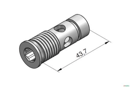 Assento da Valvula de Alivio Secundaria E Anti-Cavitação - Hydreco V46 Imagem Assento da Valvula de Alivio Secundaria E Anti-Cavitação - Hydreco V46