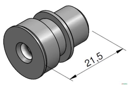 Tampa da Valvula de Retenção de Carga - Vickers CM11 Imagem Tampa da Valvula de Retenção de Carga - Vickers CM11