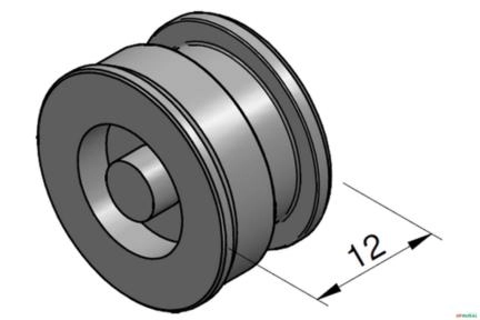 Tampa da Valvula de Retenção de Carga - Vickers CM2 Imagem Tampa da Valvula de Retenção de Carga - Vickers CM2