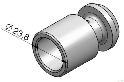 Imagem Pistão da Valvula de Retenção de Carga - Vickers CM3 Imagem Pistão da Valvula de Retenção de Carga - Vickers CM3