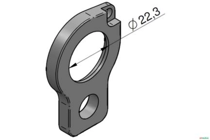 Chapa de Retenção do Anel - Vickers CMC Imagem Chapa de Retenção do Anel - Vickers CMC