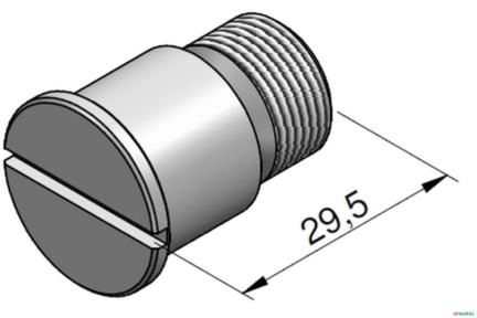 Parafuso de Centragem - Hydraquip MVT-025 / MVP-20 / V33 Imagem Parafuso de Centragem - Hydraquip MVT-025 / MVP-20 / V33