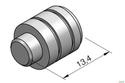 Embolo da Valvula Regeneradora - Hydraquip MVT-025 Imagem Embolo da Valvula Regeneradora - Hydraquip MVT-025