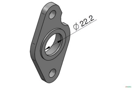Chapa de Retenção do Anel Traseira (Det. Mec. / Magnetico) - Hydraquip MVT-025 Imagem Chapa de Retenção do Anel Traseira (Det. Mec. / Magnetico) - Hydraquip MVT-025