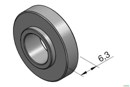 Arruela Espaçadora do Assento de Mola (Detente Magnetico) - Hydraquip MVT-025 Imagem Arruela Espaçadora do Assento de Mola (Detente Magnetico) - Hydraquip MVT-025