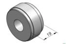 Espaçador - Bobina Falsa - Hydraquip MVT-025 Imagem Espaçador - Bobina Falsa - Hydraquip MVT-025