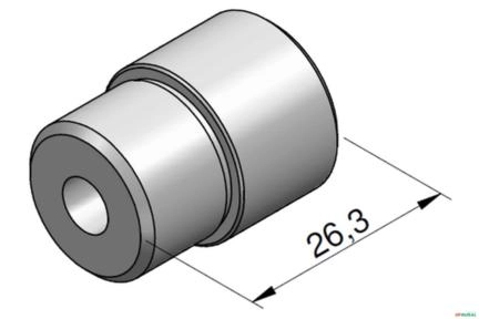 Assento do Hidrocone da Valvula de Alivio Primaria - Hydraquip MVT-025 Imagem Assento do Hidrocone da Valvula de Alivio Primaria - Hydraquip MVT-025