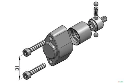 Conjunto Detente 3 Posições (R) - Marrucci (HBM) CMM25 Imagem Conjunto Detente 3 Posições (R) - Marrucci (HBM) CMM25