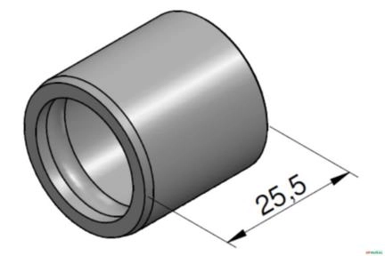 Bucha do Destrave Hidraulico - Marrucci (HBM) CSM100 Imagem Bucha do Destrave Hidraulico - Marrucci (HBM) CSM100