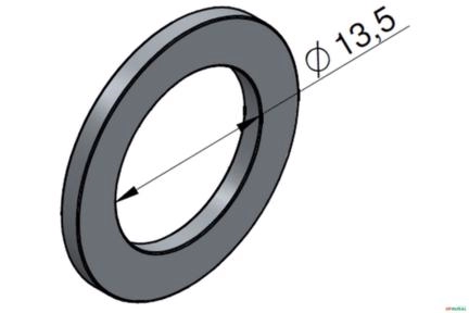 Arruela Limitadora da Mola - Parker VDP11 / VDP12 / VDSP22 / VS32 Imagem Arruela Limitadora da Mola - Parker VDP11 / VDP12 / VDSP22 / VS32
