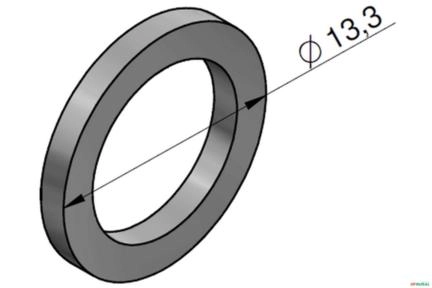 Arruela da Saida do Fio da Bobina - Parker VDSP22 / VS32 Imagem Arruela da Saida do Fio da Bobina - Parker VDSP22 / VS32